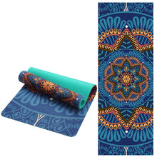 Load image into Gallery viewer, Woman Lotus Yoga Mat