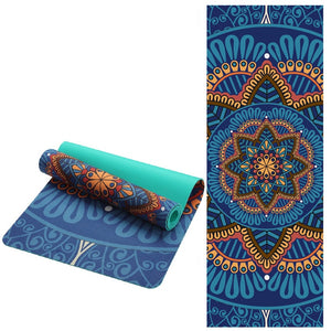 Woman Lotus Yoga Mat