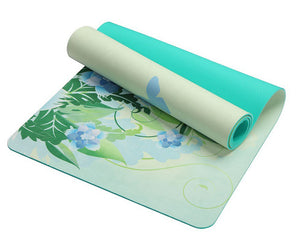 Woman Lotus Yoga Mat